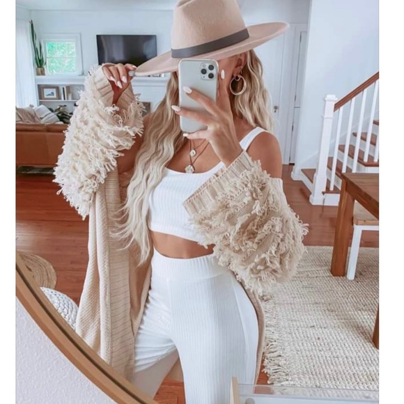 Vici Sweaters - Vici Tori Shag Cardigan